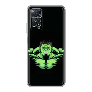Чохол з принтом «Зелений Халк» для Xiaomi Redmi Note 11 Pro