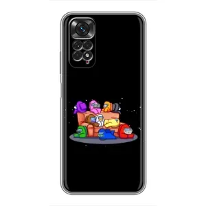 Чохли Амонг Ас для Xiaomi Redmi Note 11 / 11s (AlphaPrint) (Амонг-ас)