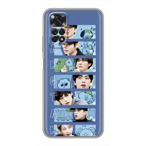 Чехол с принтом «Bangtan» для Xiaomi Redmi Note 11 / 11s