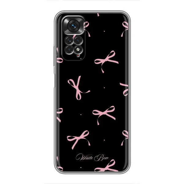 Чохол з принтом «Банти на чорному» для Xiaomi Redmi Note 11 / 11s