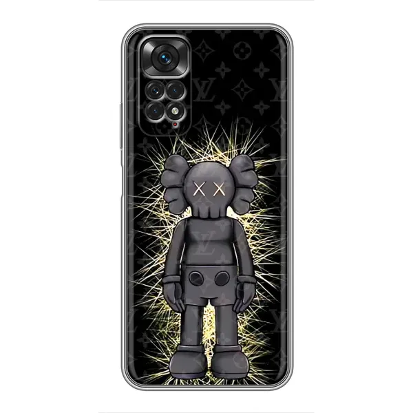 Чохол з принтом «Bearbrick LV» для Xiaomi Redmi Note 11 / 11s