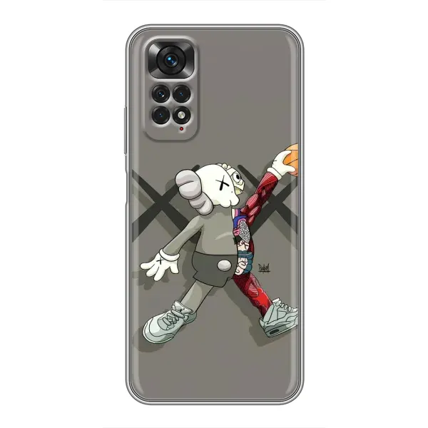 Чохол з принтом «Беарбрік Джордан» для Xiaomi Redmi Note 11 / 11s