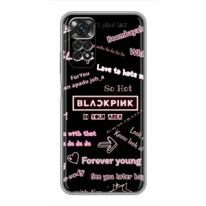 Чохол з музикальним гуртом для Xiaomi Redmi Note 11 / 11s (BLACKPINK)