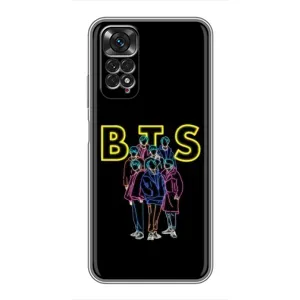Чехол с принтом «BTS стайл» для Xiaomi Redmi Note 11 / 11s
