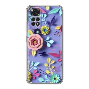 Чохли з квітами для Xiaomi Redmi Note 11 / 11s (VPrint) (Дизайн квітів)