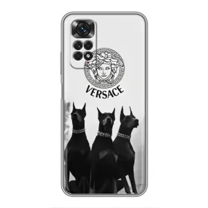 Чохли VERSACE для Xiaomi Redmi Note 11 / 11s (PREMIUMPrint) (Доберман Версаче)
