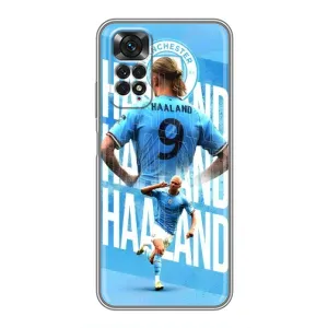 Чехлы с футболистом Ерлинг Холанд для Xiaomi Redmi Note 11 / 11s (AlphaPrint) (Erling Haaland)