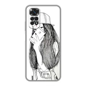 Чехол с принтом «Фото девочки» для Xiaomi Redmi Note 11 / 11s