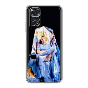 Чехлы с футболистом Ерлинг Холанд для Xiaomi Redmi Note 11 / 11s (AlphaPrint) (футболист Холанн)