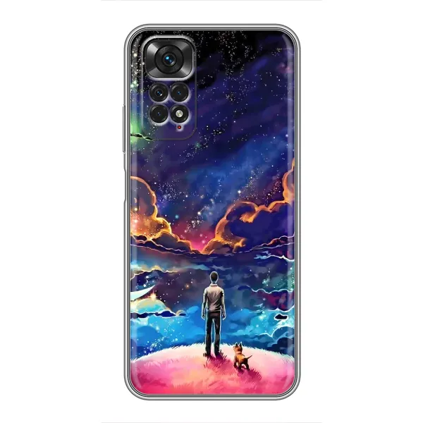 Чехол с принтом «Галактический вид» для Xiaomi Redmi Note 11 / 11s