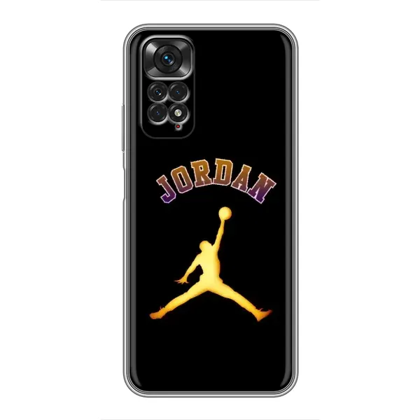 Чохол з принтом «Jordan Gold» для Xiaomi Redmi Note 11 / 11s