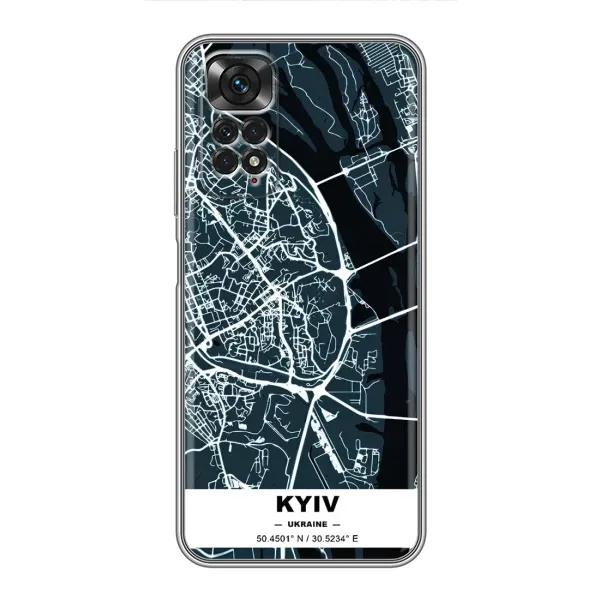 Чохол з принтом «Київ» для Xiaomi Redmi Note 11 / 11s