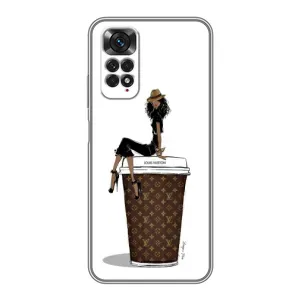 Чохли Луі Вітон для Xiaomi Redmi Note 11 / 11s (AlphaPrint - LOUIS VUITTON) (кава LOUIS VUITTON)