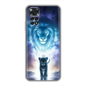Чехол со Львом для Xiaomi Redmi Note 11 / 11s (VPrint) (Маленький лев)
