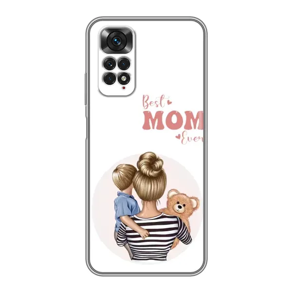 Чохол з принтом «Мама і син» для Xiaomi Redmi Note 11 / 11s