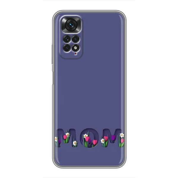 Чохол з принтом «Мама в квітах» для Xiaomi Redmi Note 11 / 11s