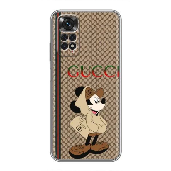 Чехол с принтом «Mickey GUCCI» для Xiaomi Redmi Note 11 / 11s Чехол с принтом «Mickey GUCCI» для Xiaomi Redmi Note 11 / 11s