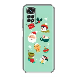 Новорічні Чохли для Xiaomi Redmi Note 11 / 11s (VPrint) (Настрій НГ)