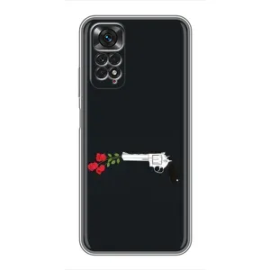Чехлы (ART) Цветы на Xiaomi Redmi Note 11 / 11s (VPrint) (Неочікувані квіти)