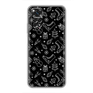 Новорічні, Святкові Чохли для Xiaomi Redmi Note 11 / 11s - 2024 год (Новорічний фон)