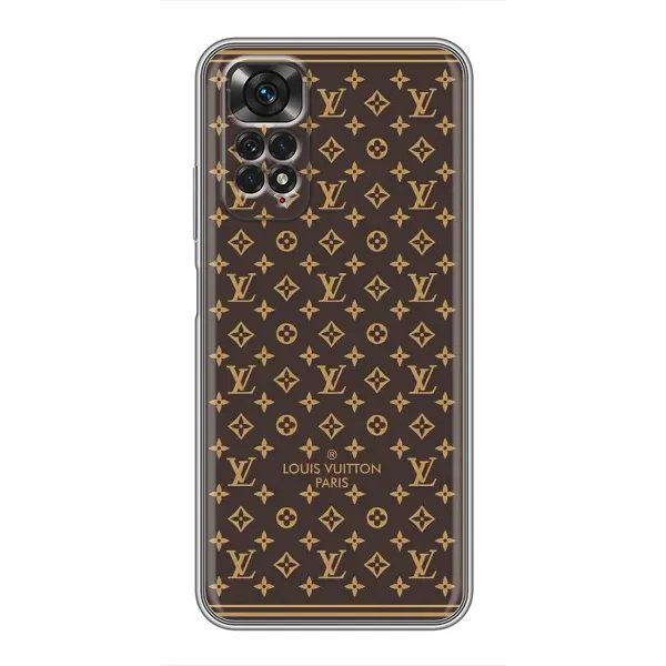 Чохол з принтом «шпалери LV» для Xiaomi Redmi Note 11 / 11s