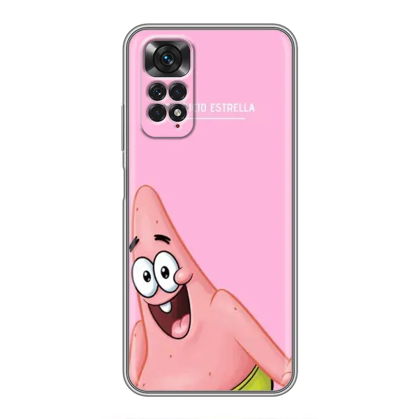 Чехол с принтом «Персонаж Патрик» для Xiaomi Redmi Note 11 / 11s
