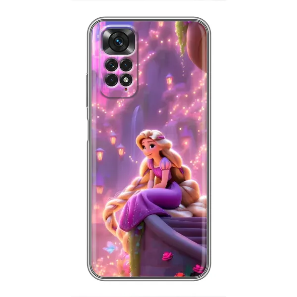 Чохол з принтом «Рапунцель у замку» для Xiaomi Redmi Note 11 / 11s