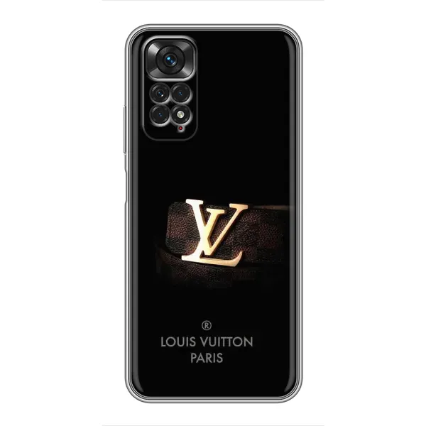 Чохол з принтом «ремінець LV» для Xiaomi Redmi Note 11 / 11s