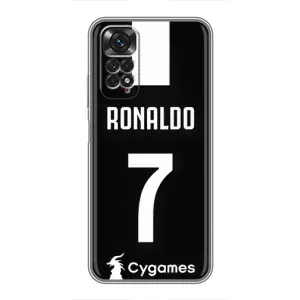 Чехол Криштиану Роналду для Xiaomi Redmi Note 11 / 11s (AlphaPrint) (RONALDO 7)