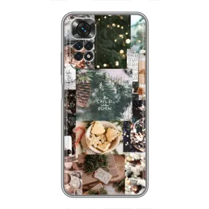 Різдвяні, Святкові Чохли для Xiaomi Redmi Note 11 / 11s (Різдвяний колаж)