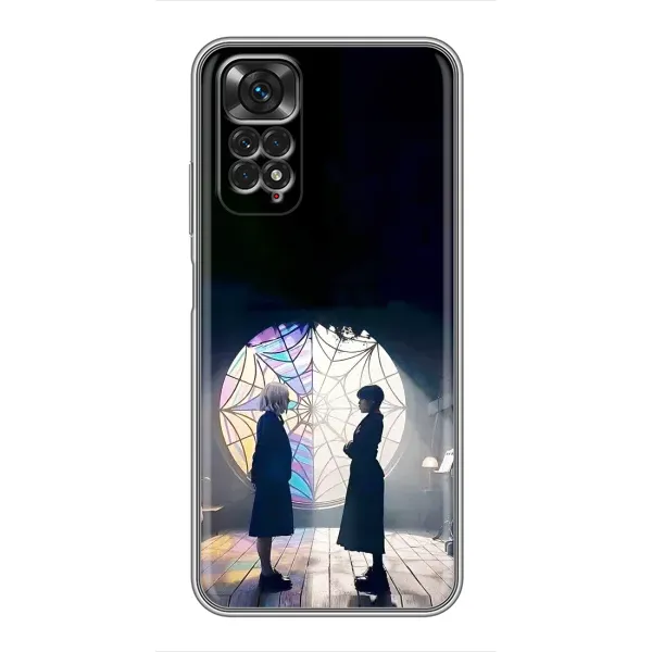 Чехол с принтом «Уэнздей и Инид» для Xiaomi Redmi Note 11 / 11s Чехол с принтом «Уэнздей и Инид» для Xiaomi Redmi Note 11 / 11s