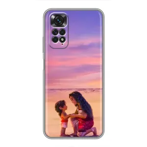 Чехол с мультфильмом Моана Xiaomi Redmi Note 11 / 11s (Маленькая Ваяна)