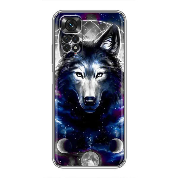 Чохол з принтом «Вовк» для Xiaomi Redmi Note 11 / 11s