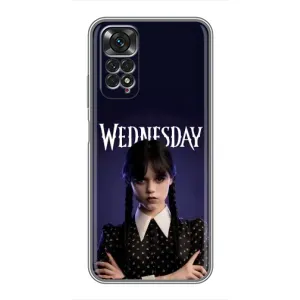 Чехлы Венсдей на Xiaomi Redmi Note 11 / 11s Уэнсдей (AlphaPrint) (Wednesday)