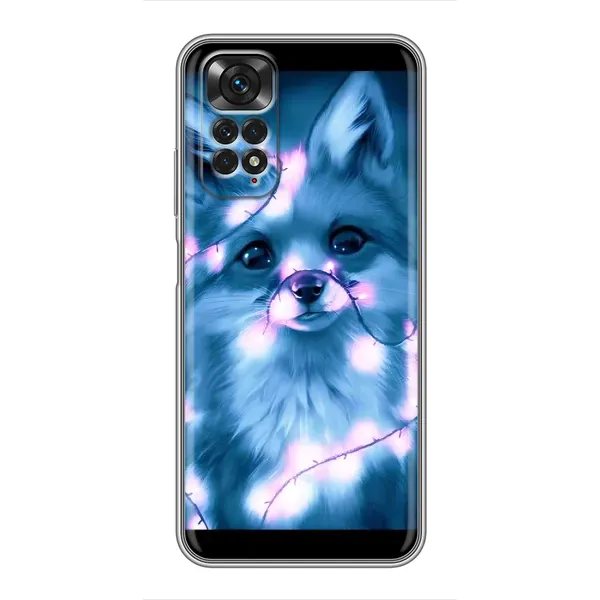 Чехол с принтом «Яркая лисичка» для Xiaomi Redmi Note 11 / 11s