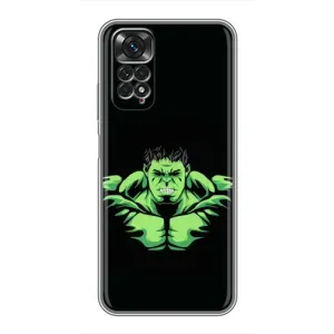Чехол с принтом «Зелёный Халк» для Xiaomi Redmi Note 11 / 11s