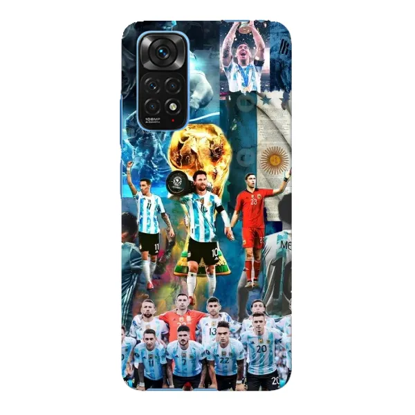 Чехол с принтом «Аргентина Месси» для Xiaomi Redmi Note 11E Pro Чехол с принтом «Аргентина Месси» для Xiaomi Redmi Note 11E Pro