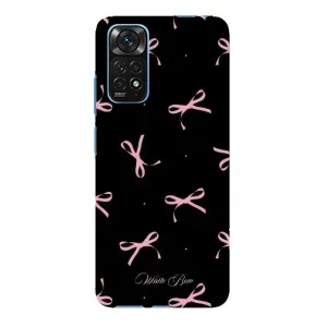 Чехол с принтом «Банты на черном» для Xiaomi Redmi Note 11E Pro