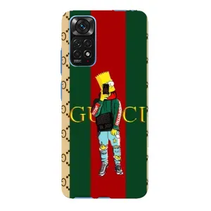 Брендновые Чехлы для Xiaomi Redmi Note 11E Pro - (PREMIUMPrint) (Барт ГУЧЧИ)