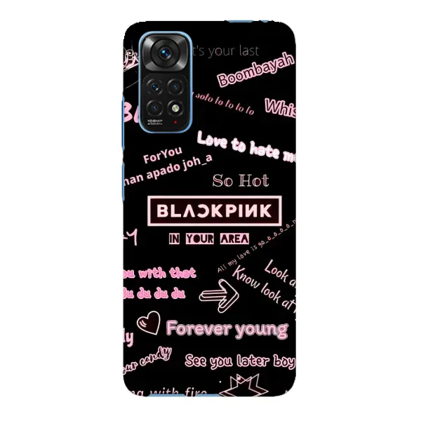 Чохол з принтом «BLACKPINK» для Xiaomi Redmi Note 11E Pro