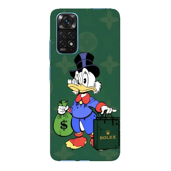 Чехол с принтом «Богатая Утка» для Xiaomi Redmi Note 11E Pro