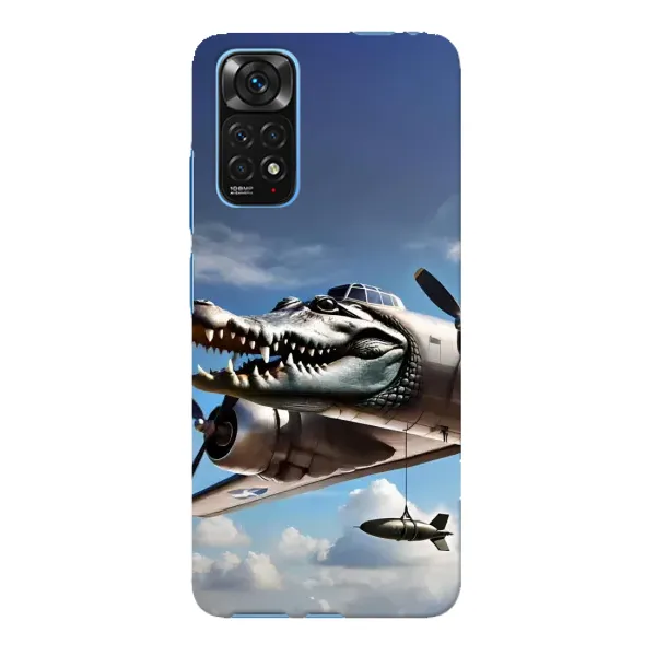 Чехол с принтом «Бомбардиро крокодило» для Xiaomi Redmi Note 11E Pro Чехол с принтом «Бомбардиро крокодило» для Xiaomi Redmi Note 11E Pro