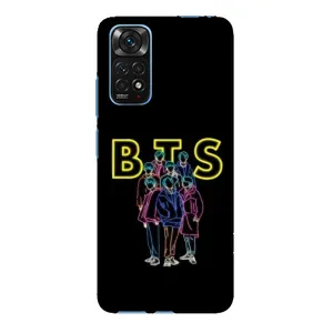 Чехлы BTS для Xiaomi Redmi Note 11E Pro (AlphaPrint) (BTS стайл)
