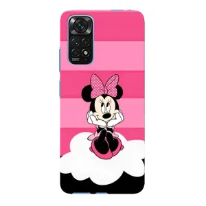 Эксклюзивный чехол для Xiaomi Redmi Note 11E Pro (AlphaPrint - Мультяшные) (Девочка Maus)