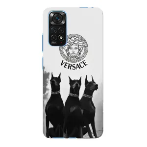 Чехлы VERSACE для Редми Нот 11Е Про (PREMIUMPrint) (Доберман Версаче)