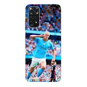 Чехлы с футболистом Ерлинг Холанд для Xiaomi Redmi Note 11E Pro (AlphaPrint) (фанаты Холанда)