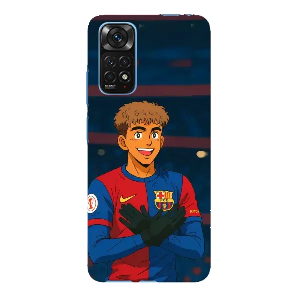 Чехол с принтом «Футболист Ямаль» для Xiaomi Redmi Note 11E Pro Чехол с принтом «Футболист Ямаль» для Xiaomi Redmi Note 11E Pro