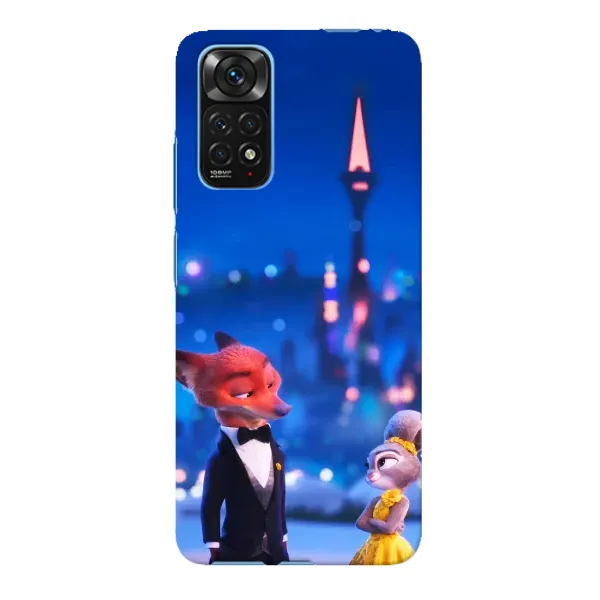 Чохол з принтом «Романтичний вечір Зоотрополіс» для Xiaomi Redmi Note 11E Pro