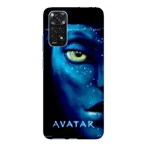 Чехлы с фильма АВАТАР для Xiaomi Redmi Note 11E Pro (AlphaPrint) (глаз Аватара)