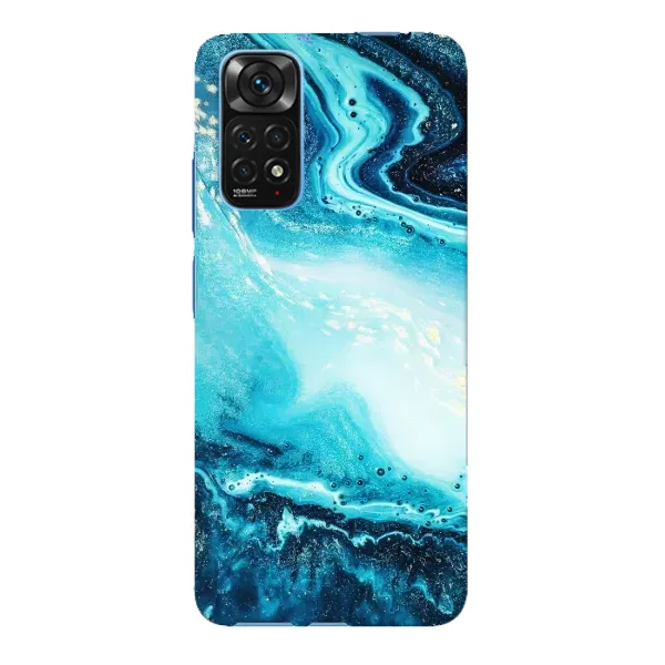Чехол с принтом «Голубой мрамор» для Xiaomi Redmi Note 11E Pro Чехол с принтом «Голубой мрамор» для Xiaomi Redmi Note 11E Pro